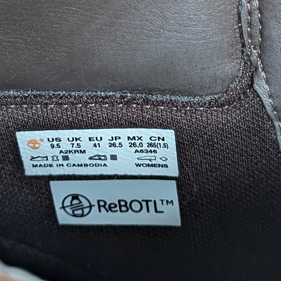 Timberland Cheyenne Valley Mid Lace-Up Wheat Nubuck Hiking Boot - sz 9½ - Picture 12 of 15